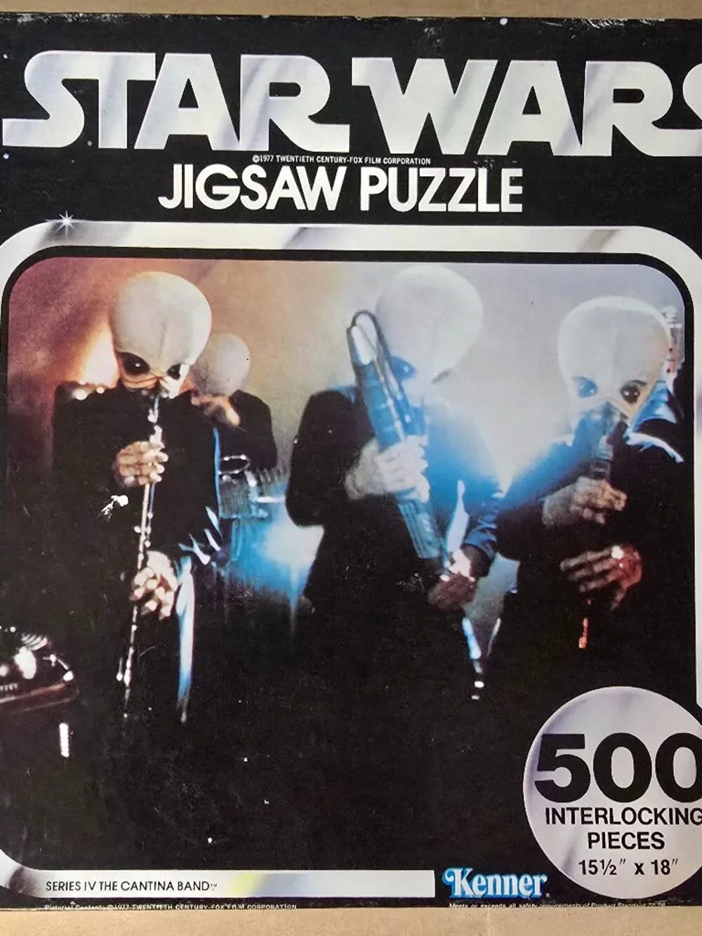 Vintage 1978 Star Wars Jigsaw Puzzle 500 Piece NO.40400 Complete